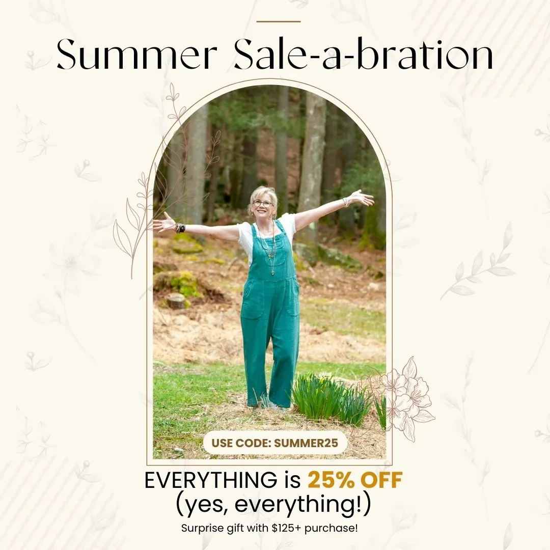 Sale ad creative — Summer Sale-a-bration, everything 25% off