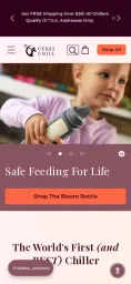 Ceres Chill — Shopify storefront on mobile