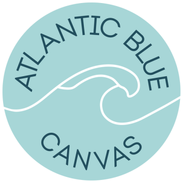 Atlantic Blue Canvas