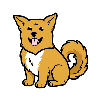 Goldie, the pack dog